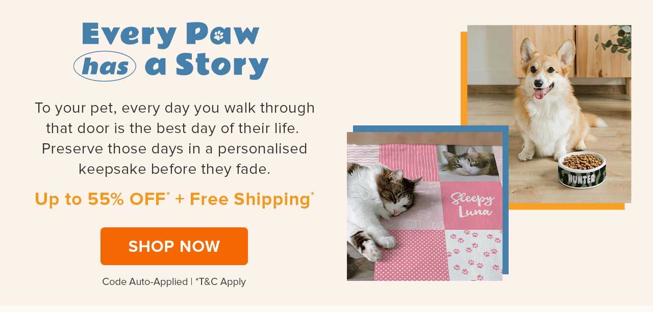 Every Paw has a Story | Shop Pet Gifts Now